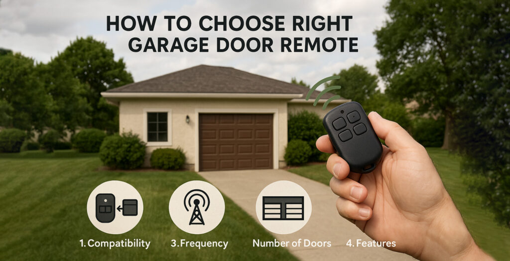 Guide for selecting the right garage door remote control in Prestons, New South Wales, Australia,